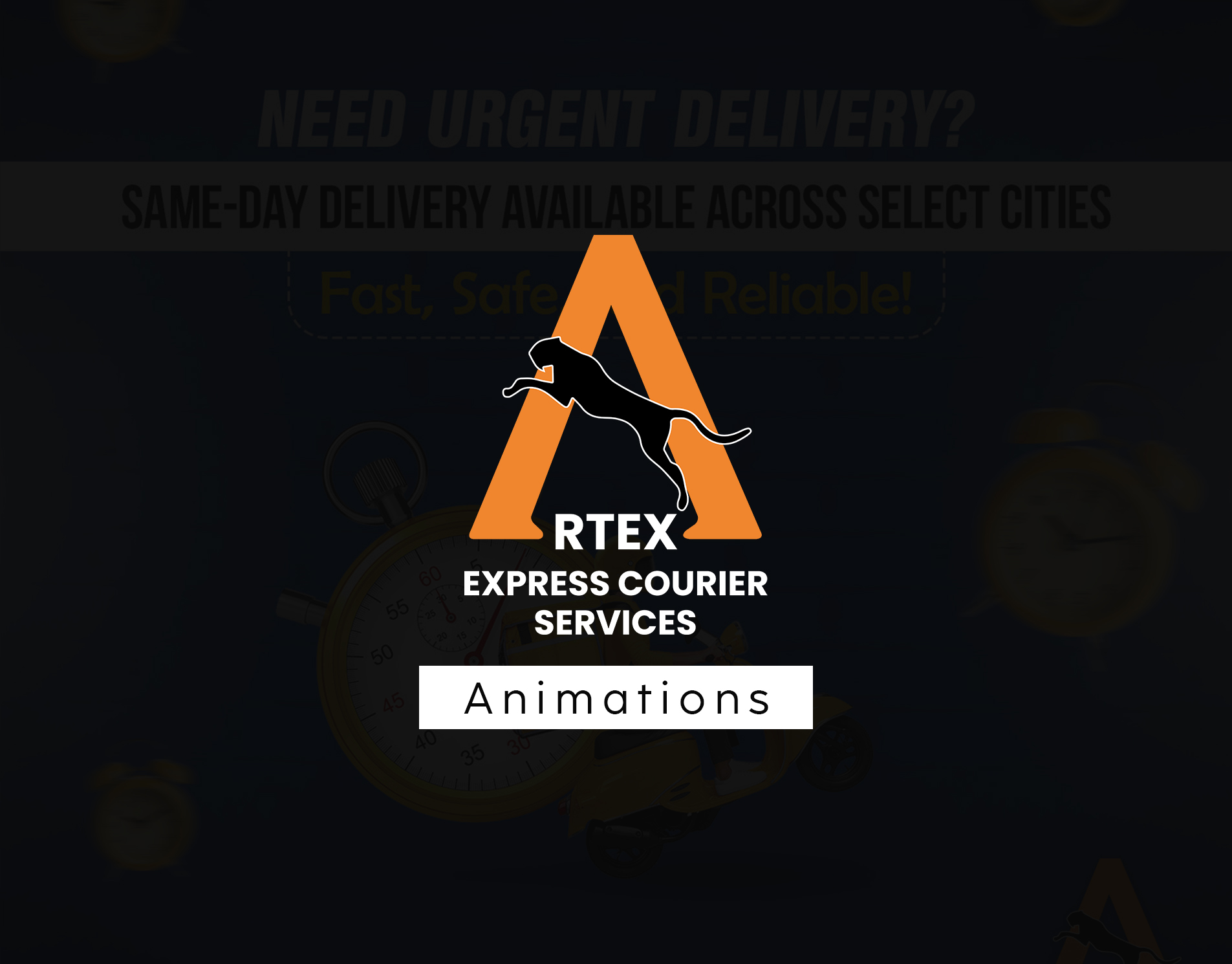 Artex Express Courier Service Animation